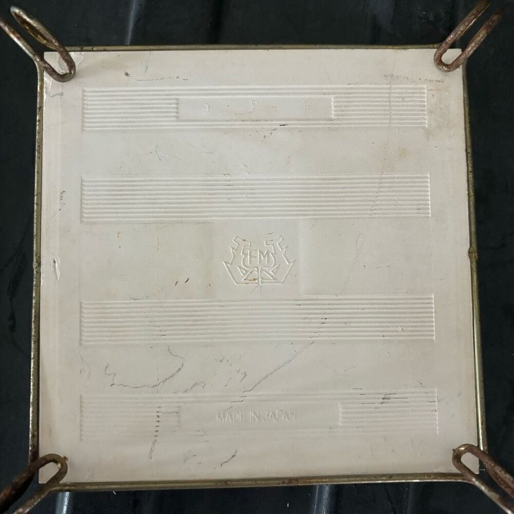 Opryland U.S.A. Home Of American Music Vintage 6”x6” Ceramic Tile Pot Holder - Picture 4 of 9